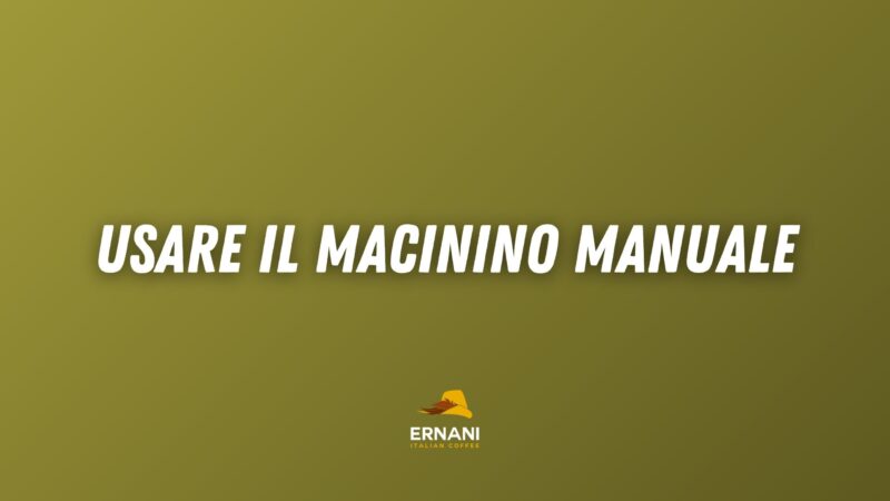 Copertina del video: Usare il macinino manuale